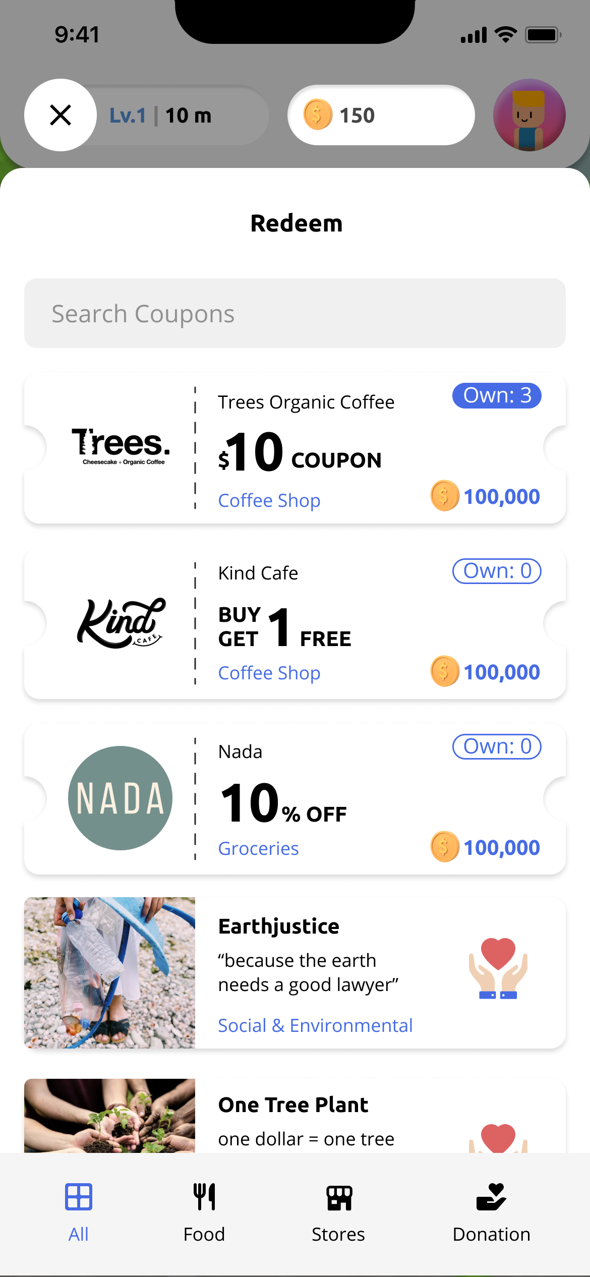 Local business coupons