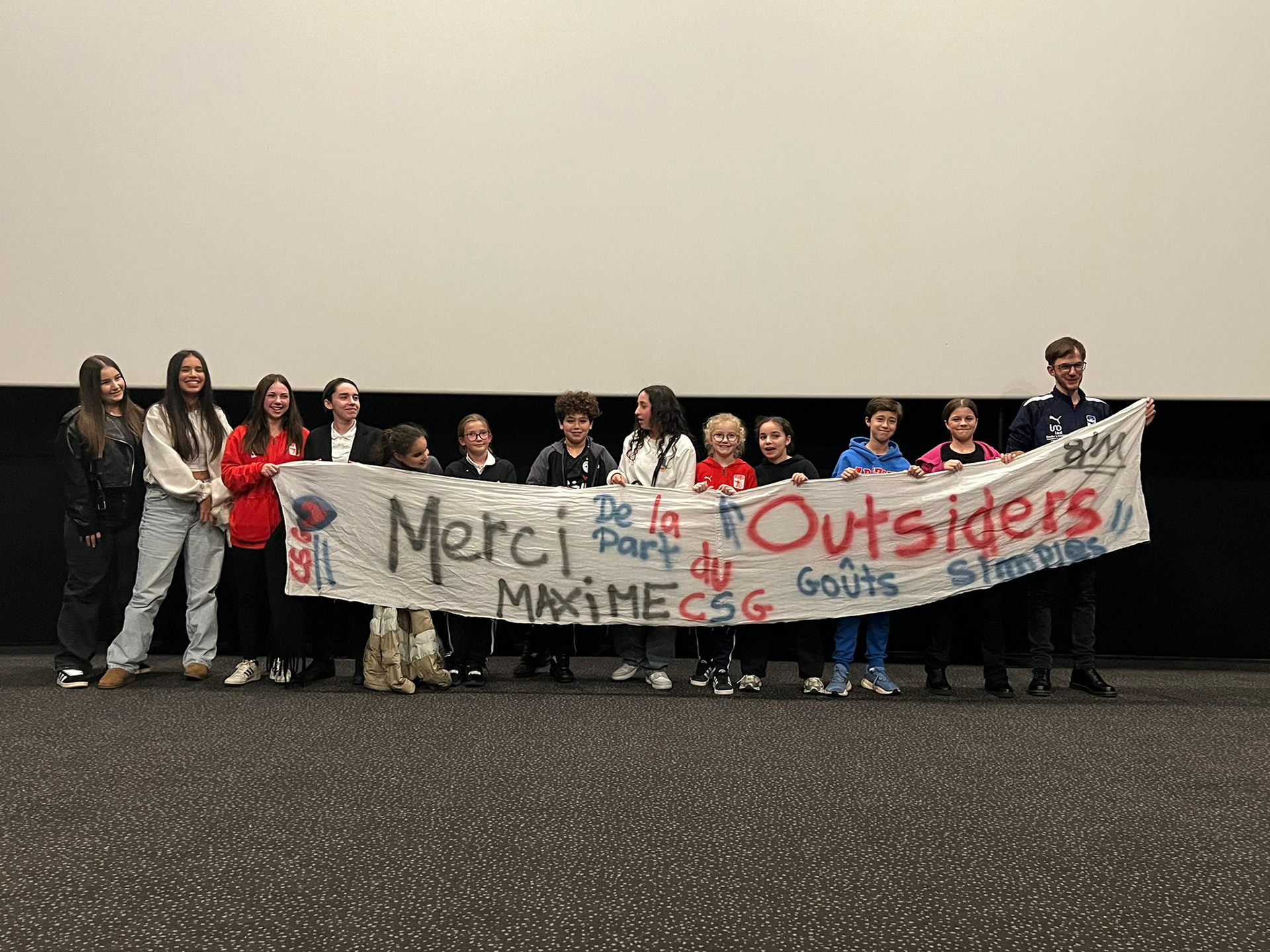 Première projection le 8 novembre 2024 au Kinepolis Longwy