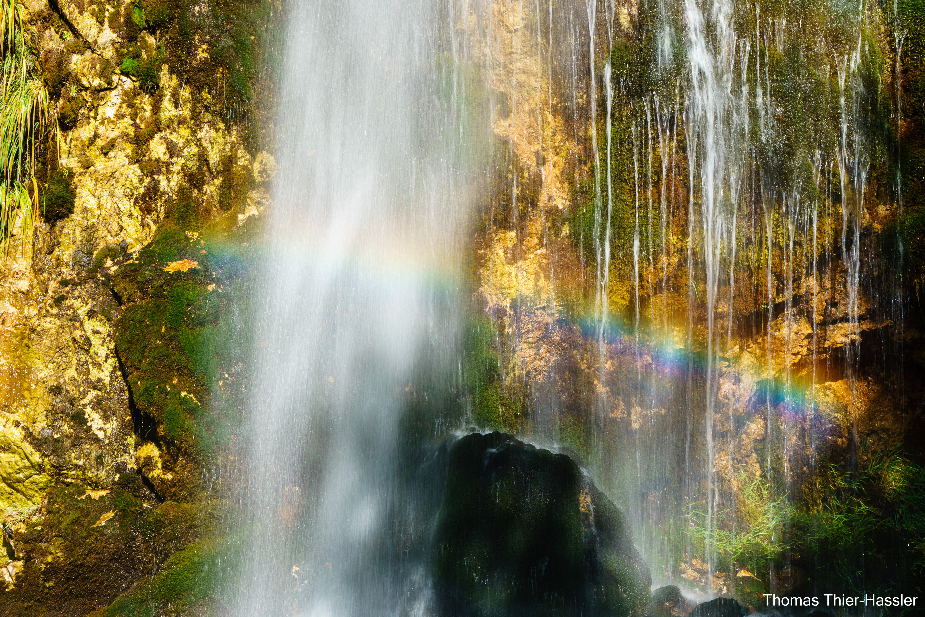 Grunas waterfall, Albania