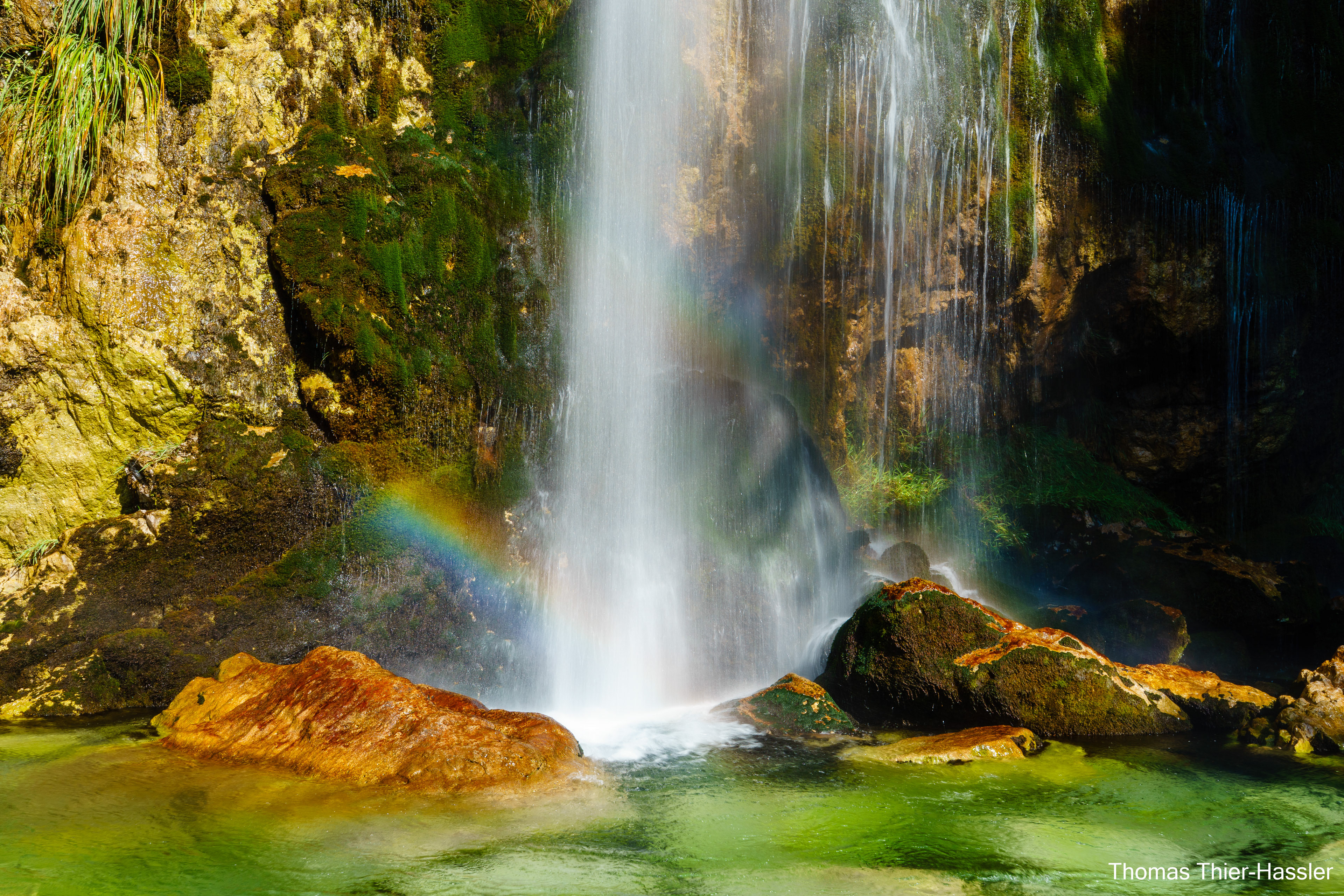 Grunas waterfall, Albania