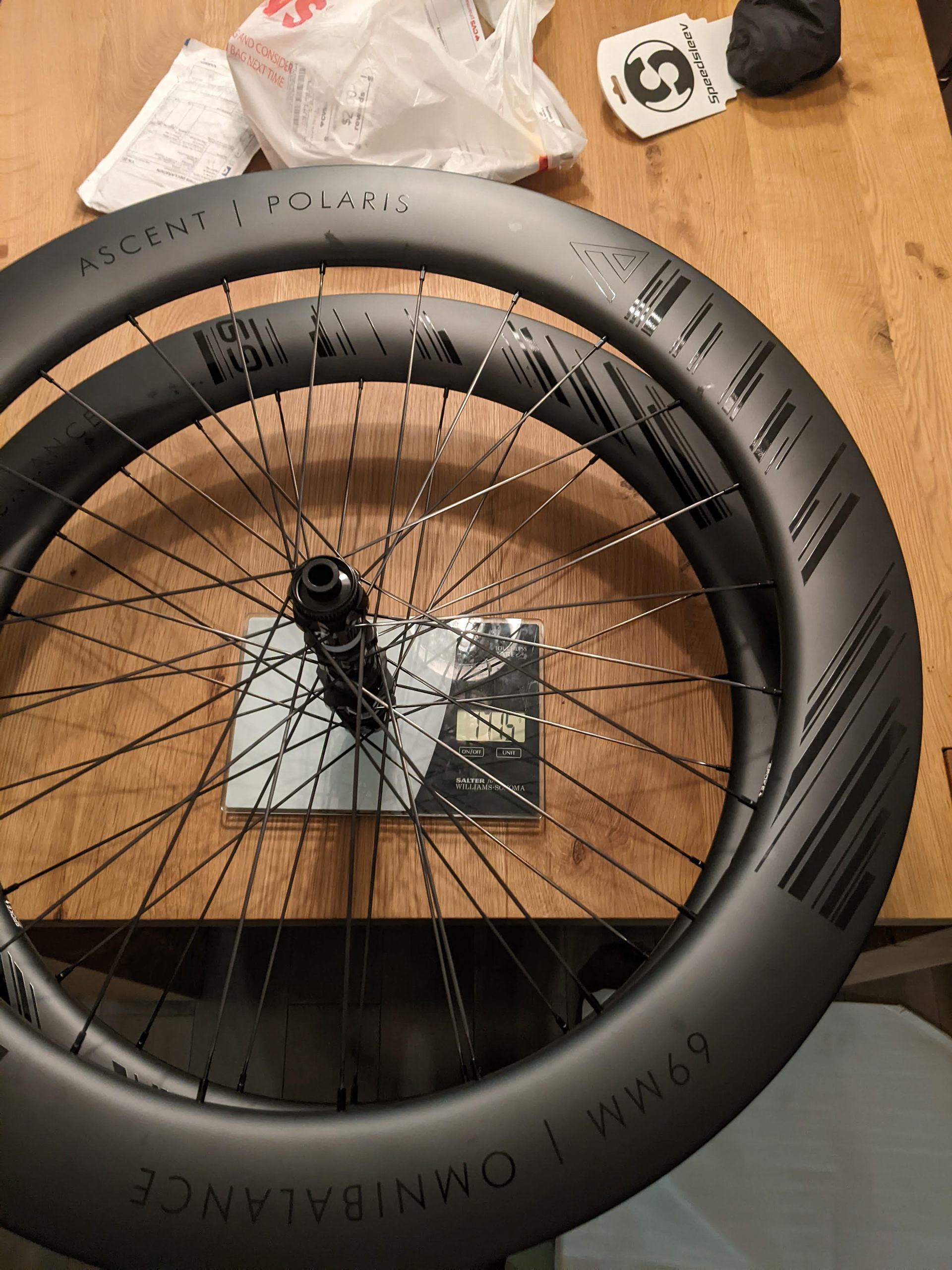 Ascent Polaris DT350 1715g out of the box