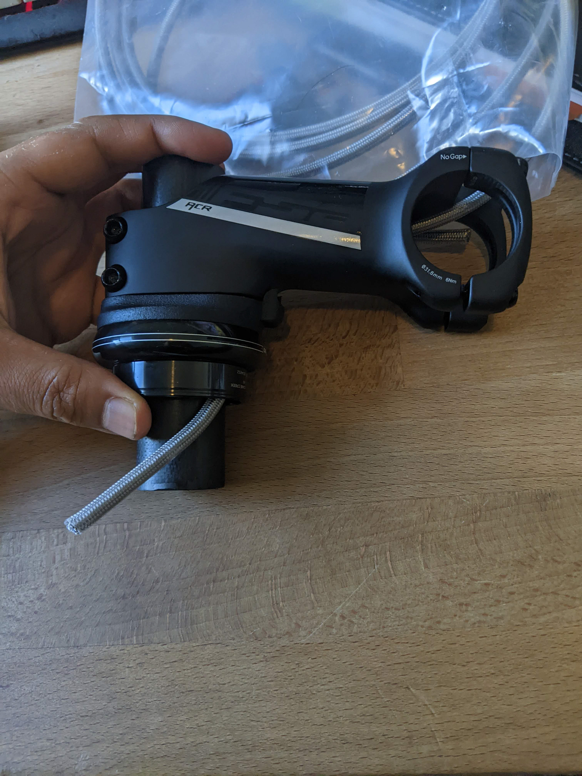 Prototype fitment of the custom headset cover