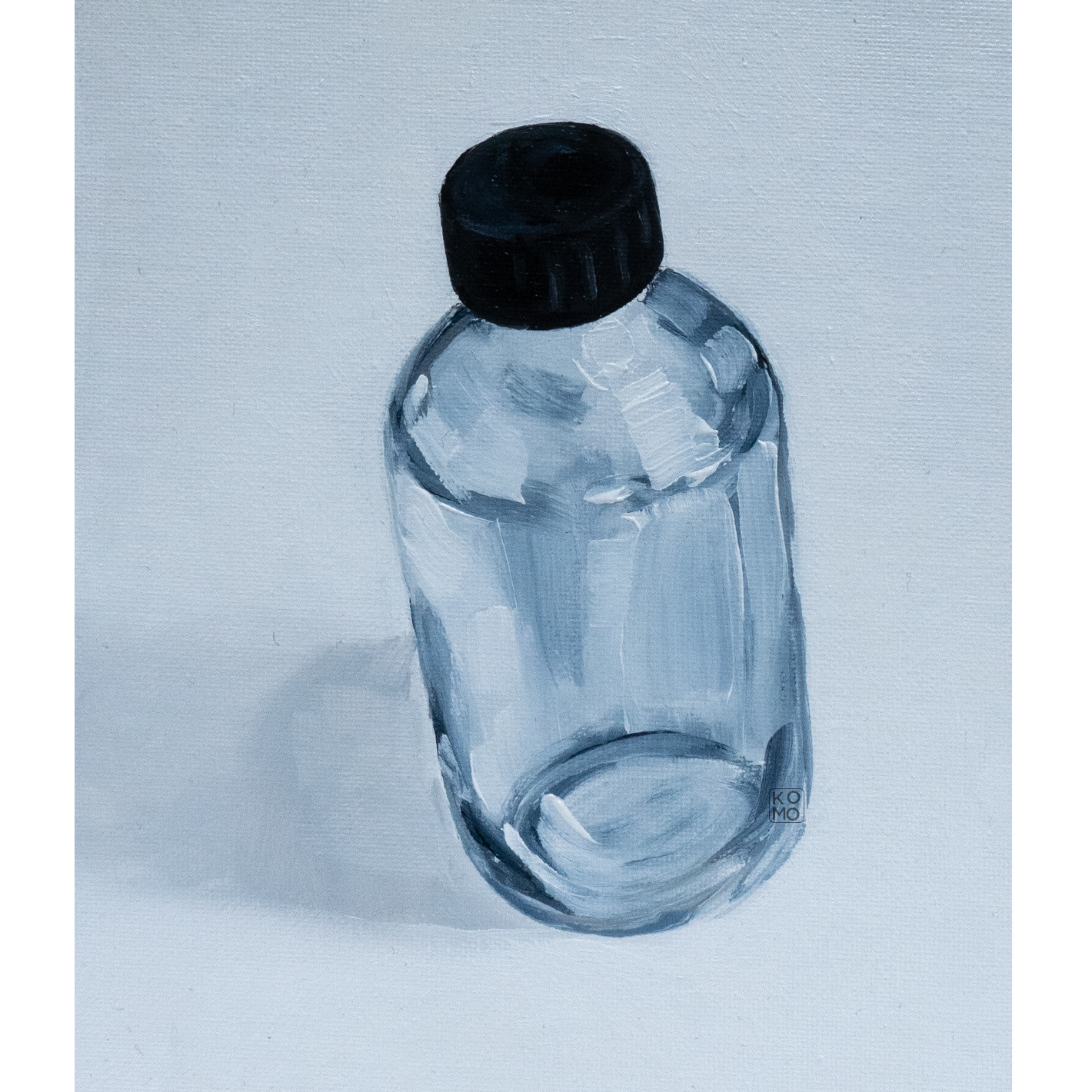 huile sur carton - oil on board - 15 x 20 cms