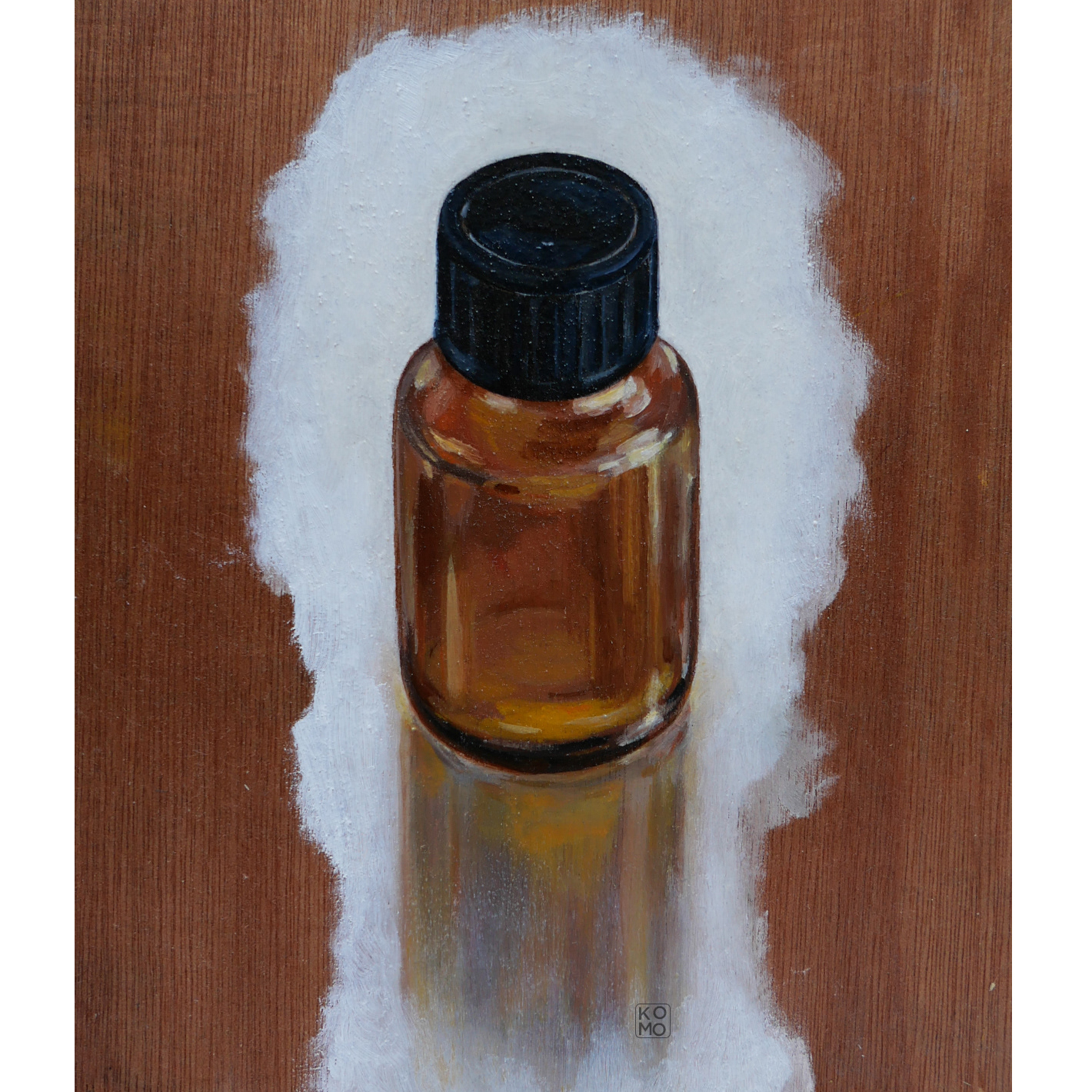 huile sur bois - oil on board - 15 x 20 cms