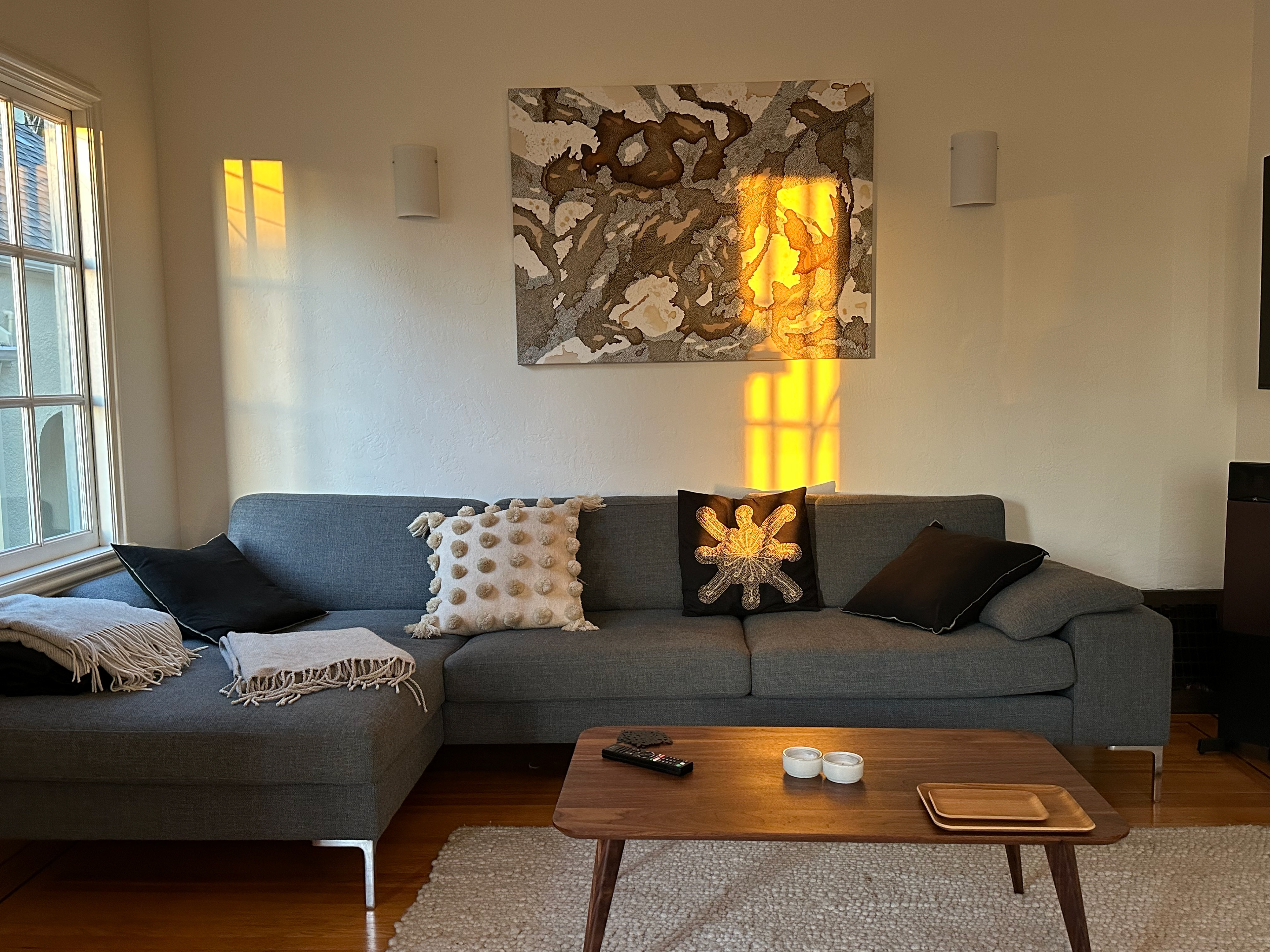 Flow No. 5 – Interconnected; 2021; 36” x 48” x 1.5”