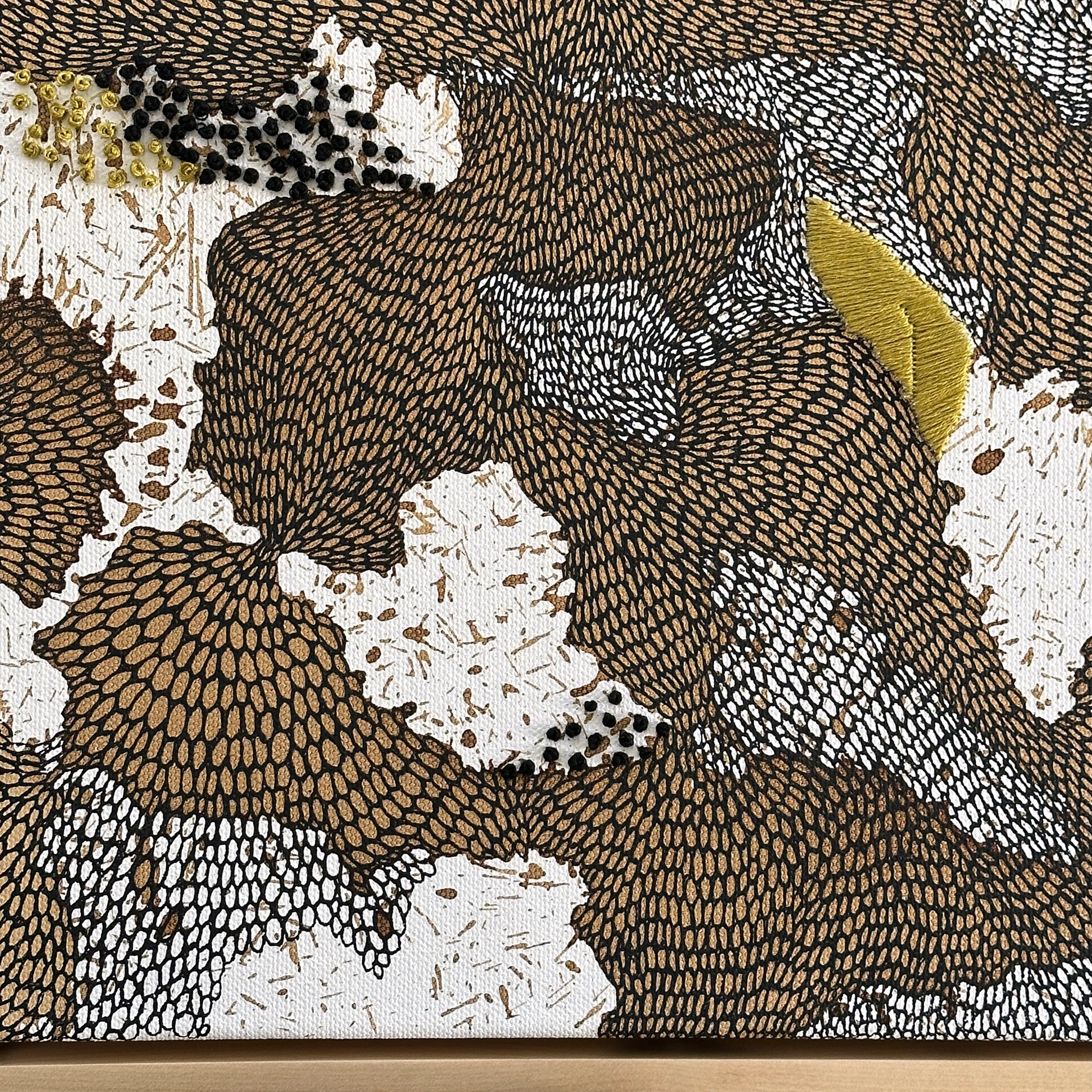 Flow No. 20; 2023; closeup.