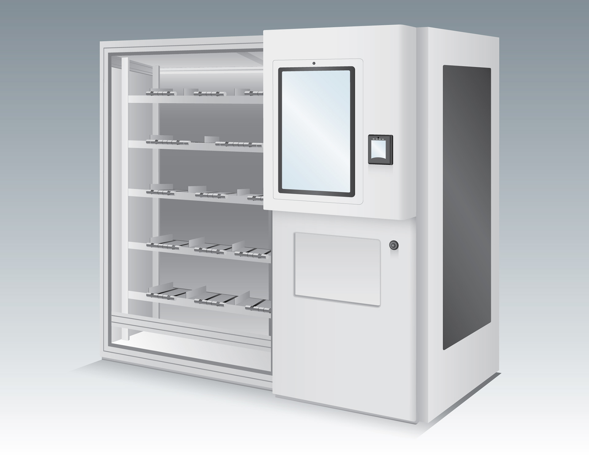 Automated vending mockup for aCBD client - 2020