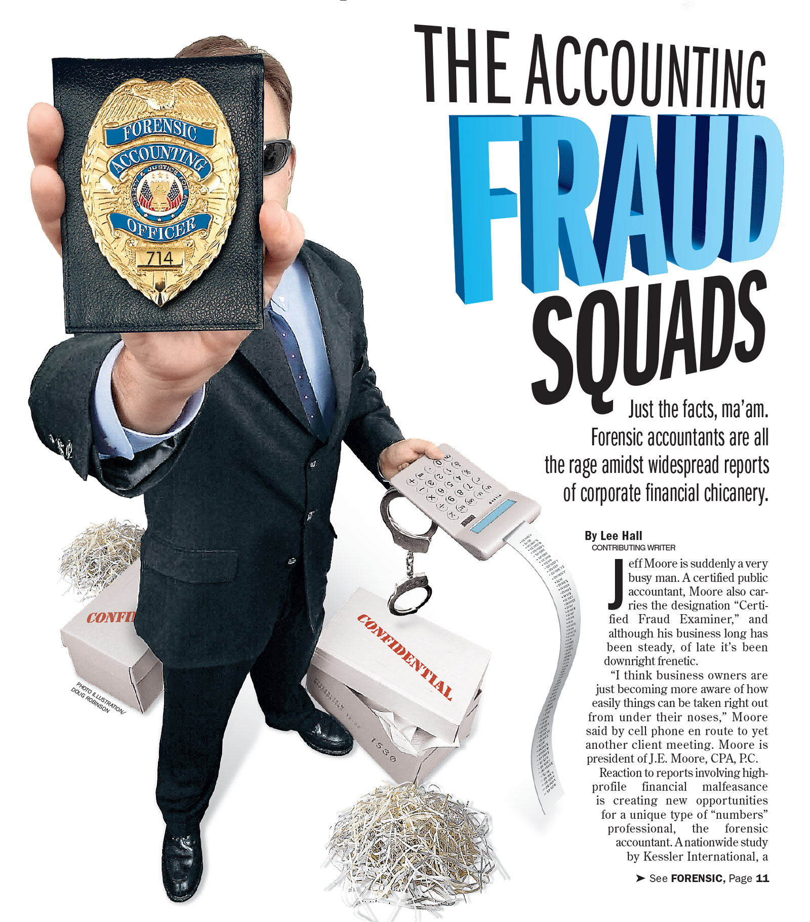 Editorial illustration for a story in the Atlanta Business Chronicle/American City Biz Journals