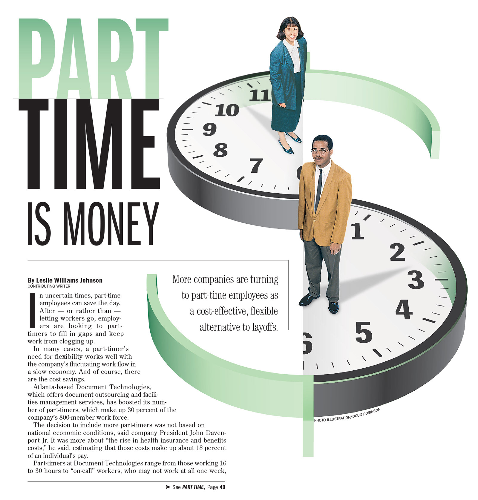 Editorial illustration for a story in the Atlanta Business Chronicle/American City Biz Journals