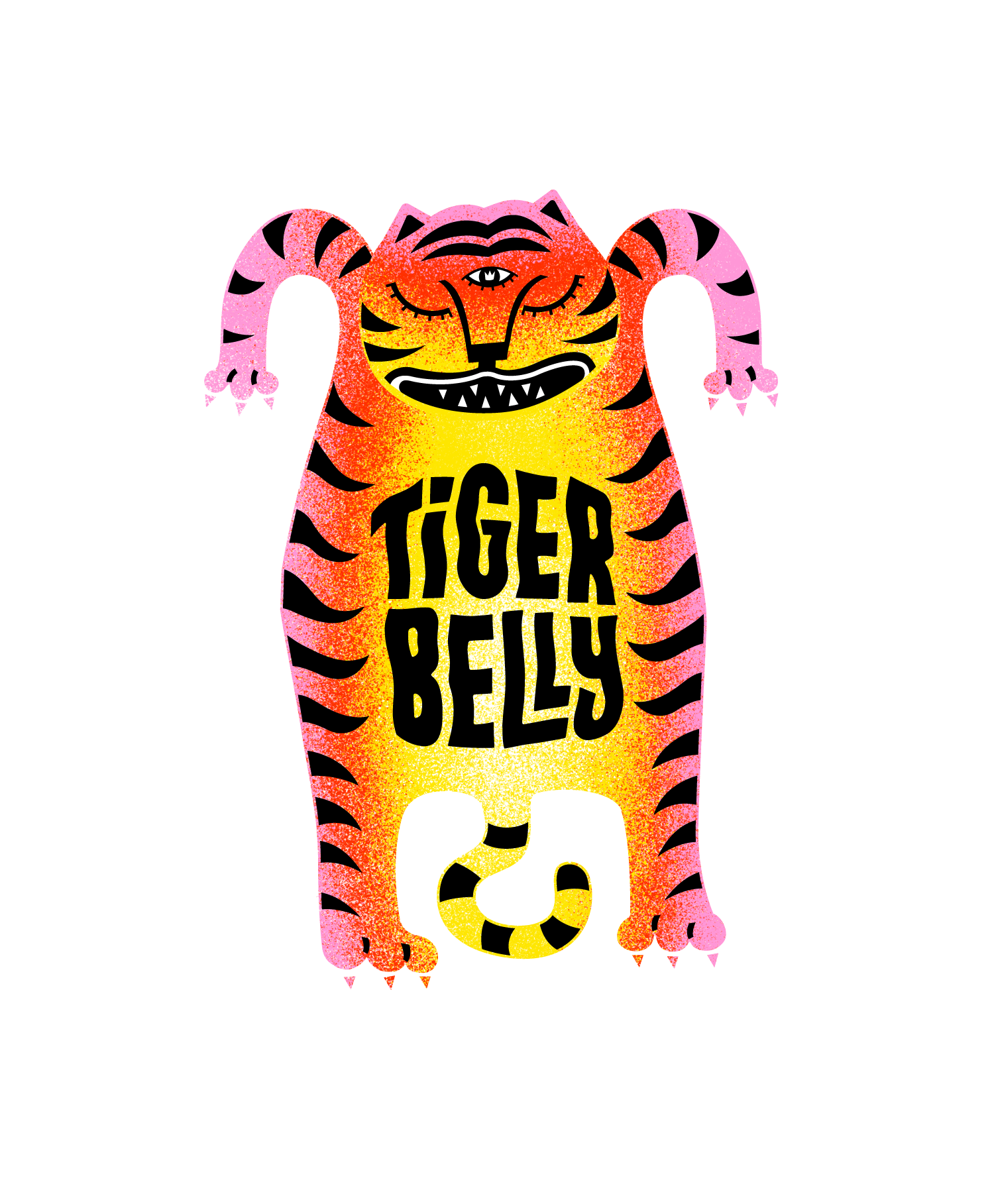 Claire Behan - Logo for Tigerbelly Podcast