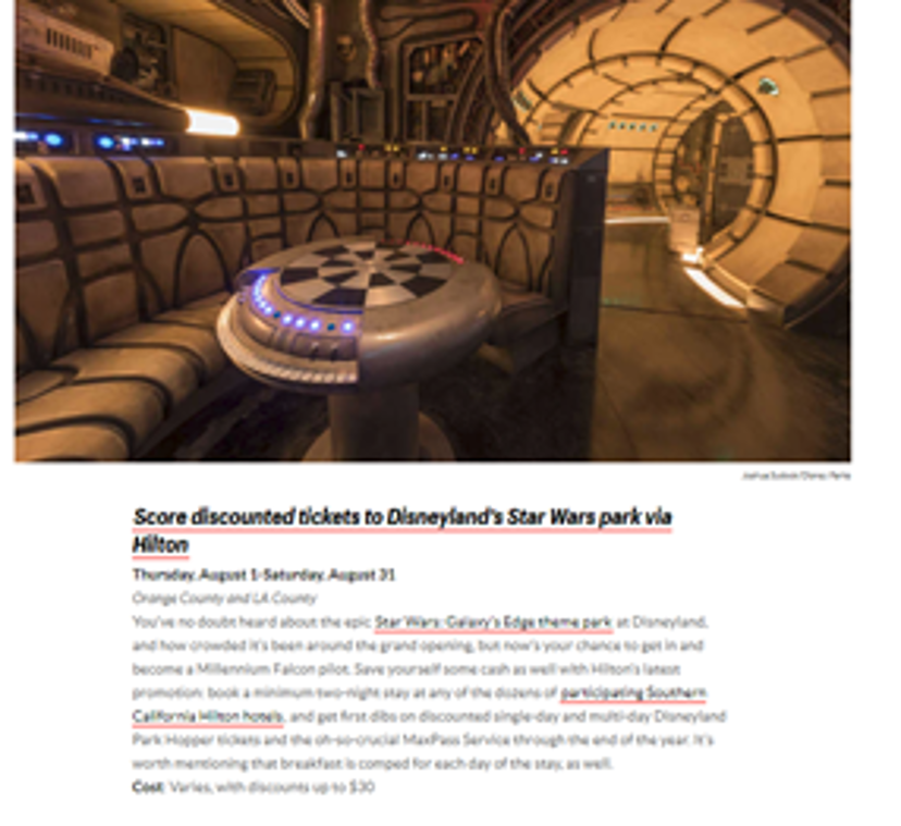 Aug 1, 2019 - Thrillist article about new Hilton offer