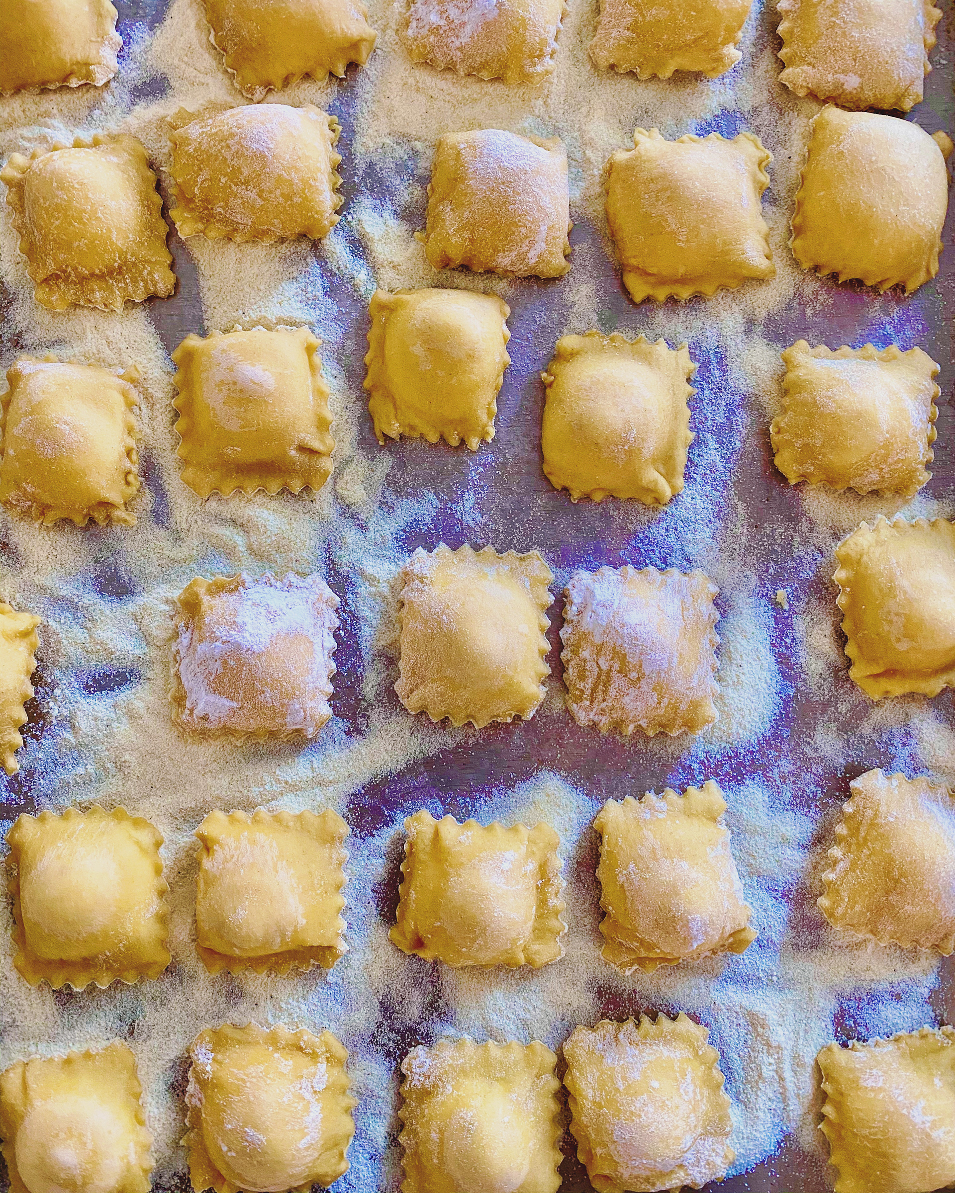 Ricotta ravioli
