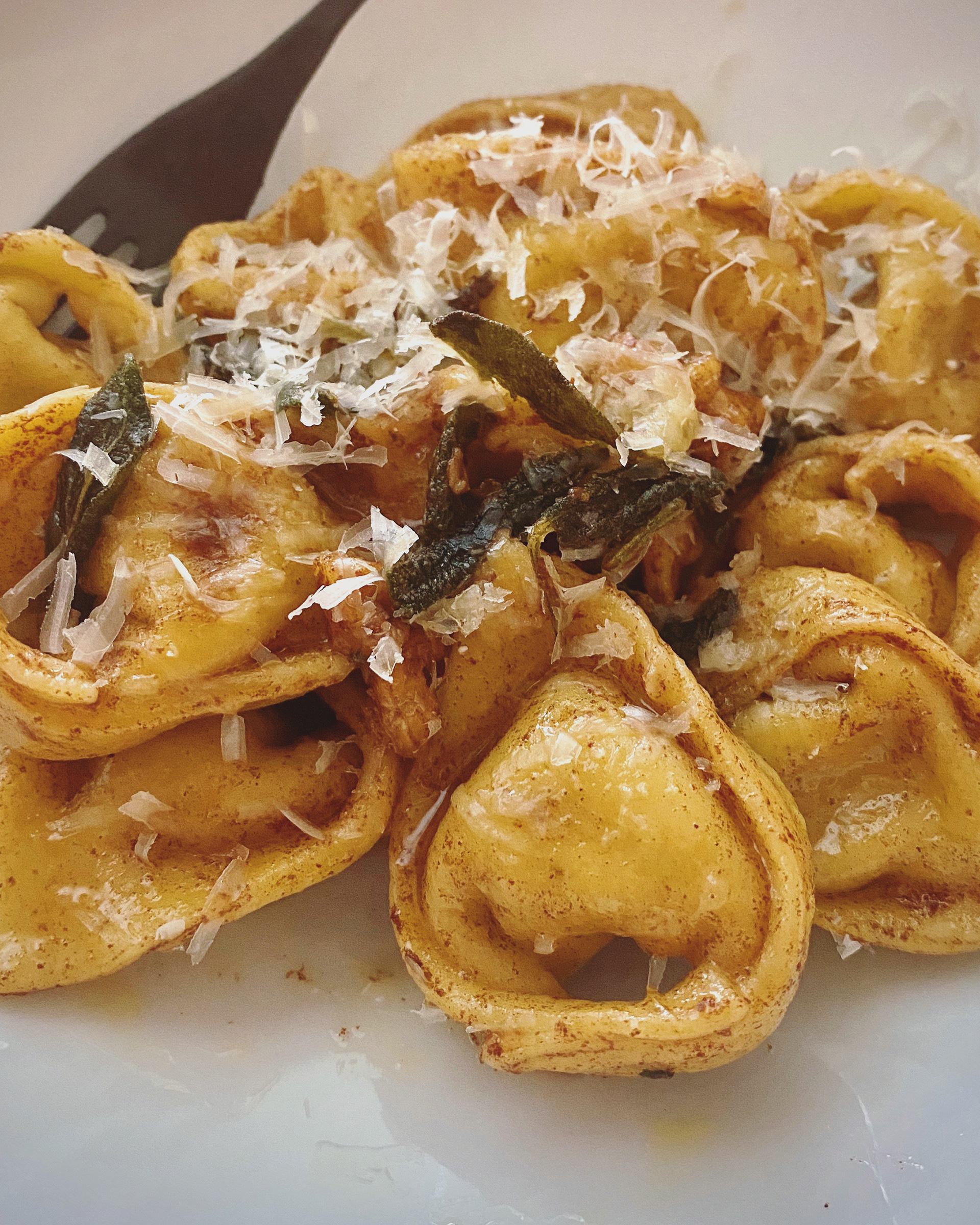 Brown butter and sage