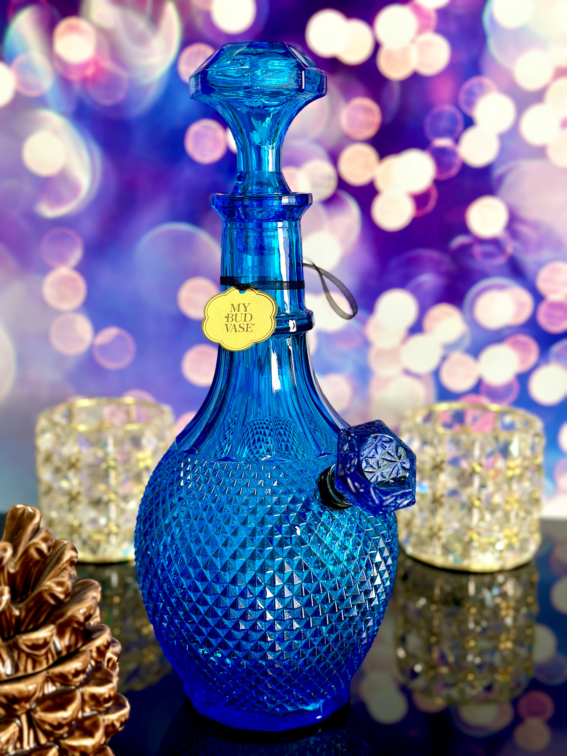 My Bud Vase Jewel Bong Product Photography