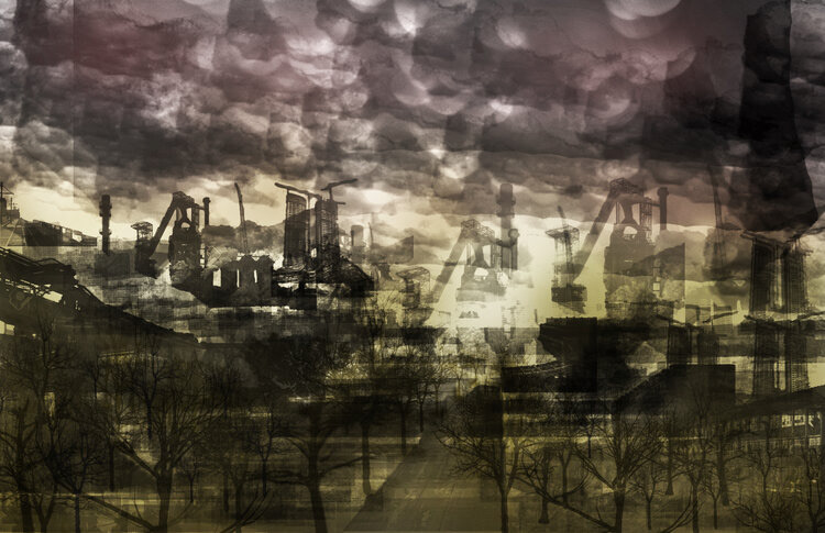 Frank Wong, "Background Design #2," 2019, Adobe Photoshop.