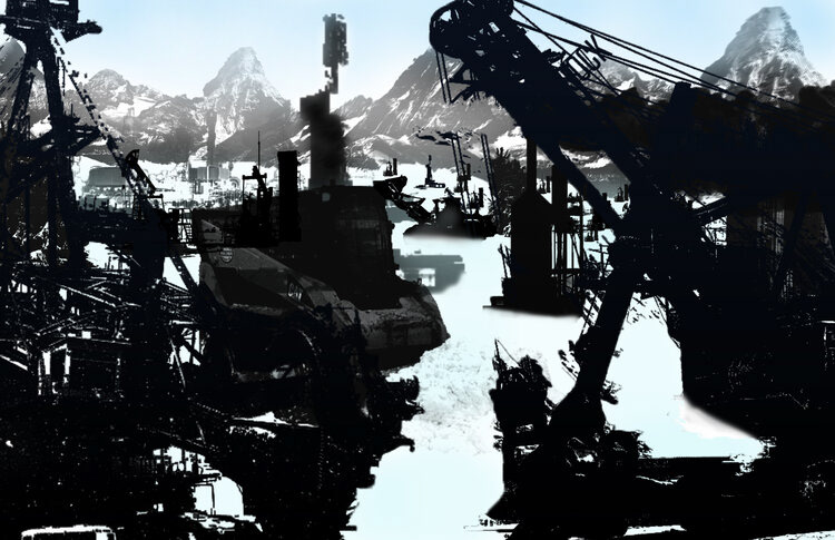 Frank Wong, "Background Design #3," 2019, Adobe Photoshop.