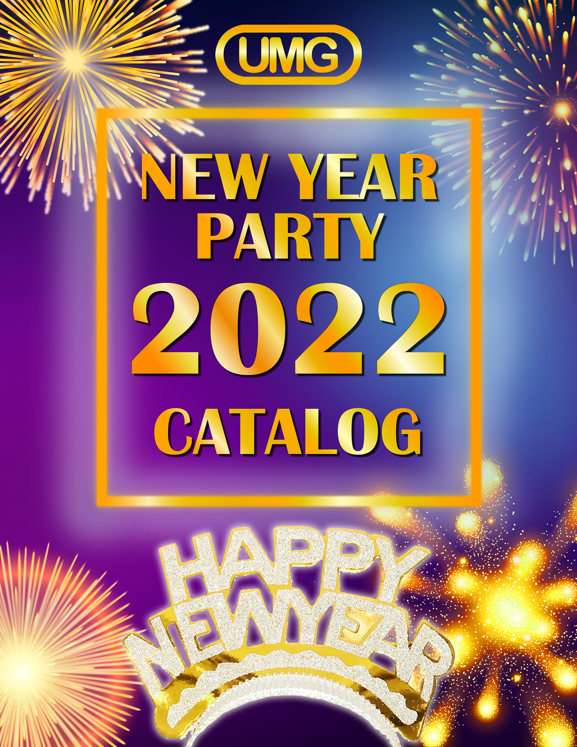UMG 2022 HAPPY NEW YEAR CATALOG COVER PAGE