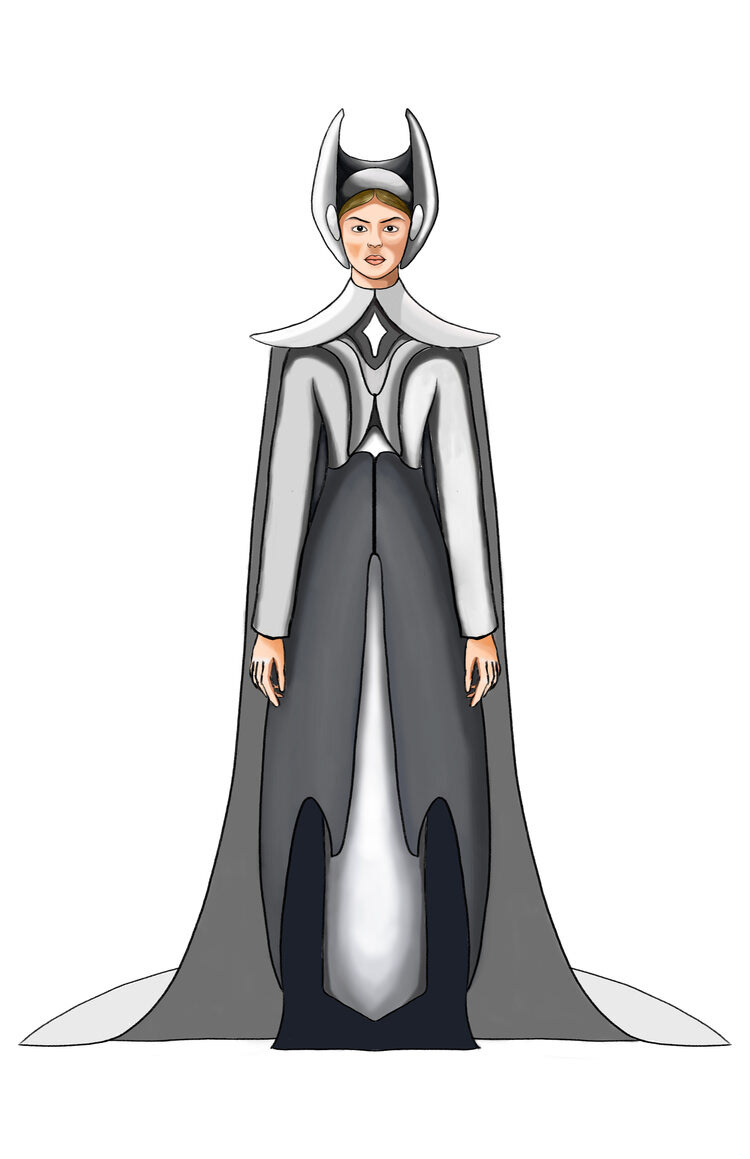 Frank Wong, "Female Character #3," 2020, Adobe Photoshop.