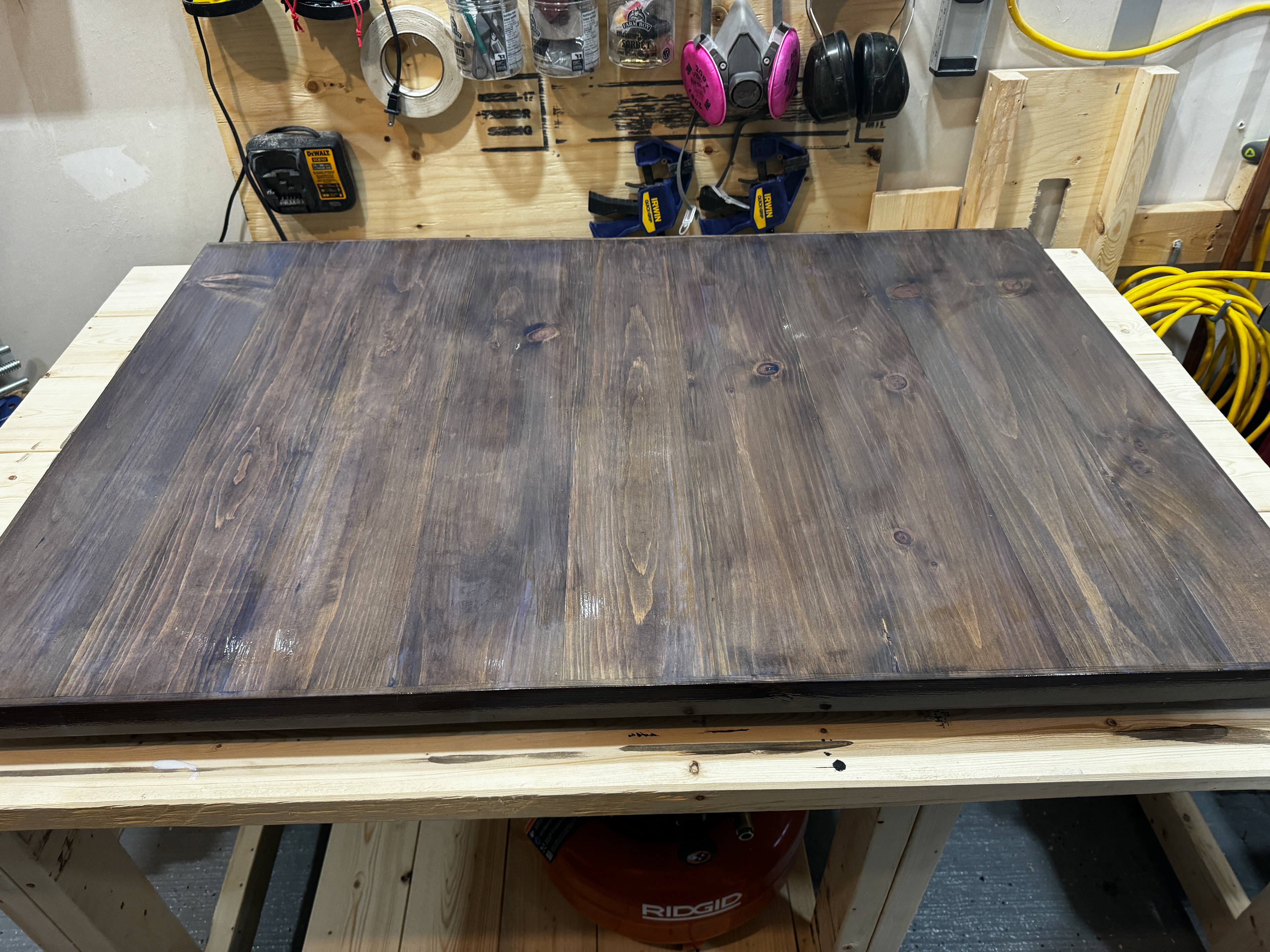 Work in Progress - Solid Pine with Ebony Finish