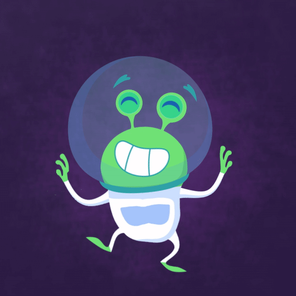 Art Created in Adobe Illustrator, Rigged and Animated in Adobe After Effects.