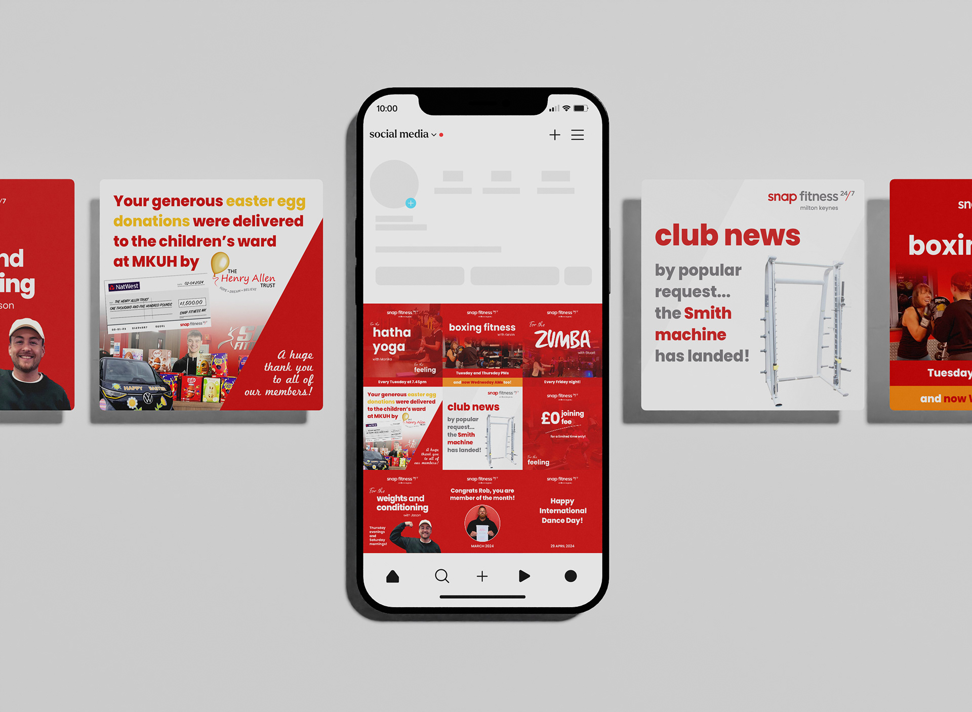 Social media postings