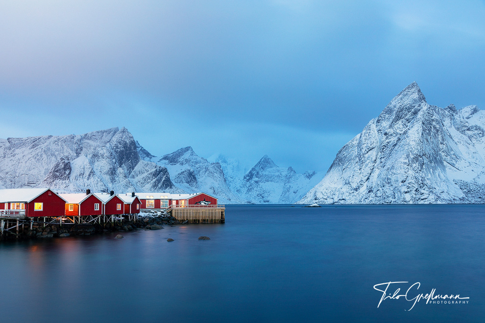 Hamnoy im Winter