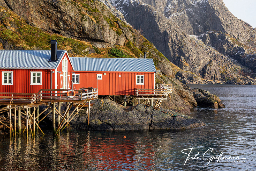 Stelzenhäuser am Nusfjord