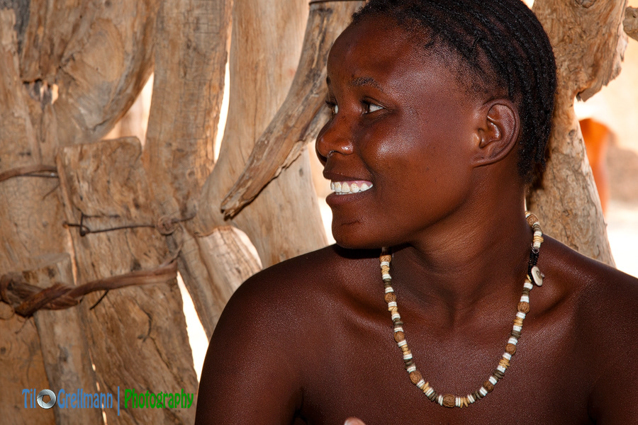 Damaras people in Namibia
