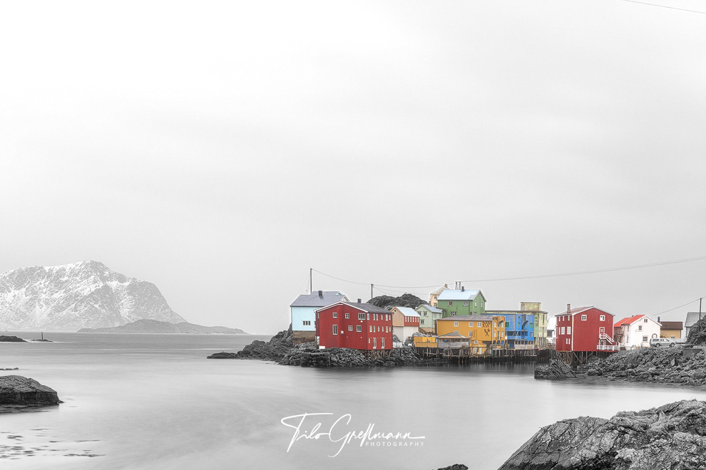 fishing village on the Vesteralen