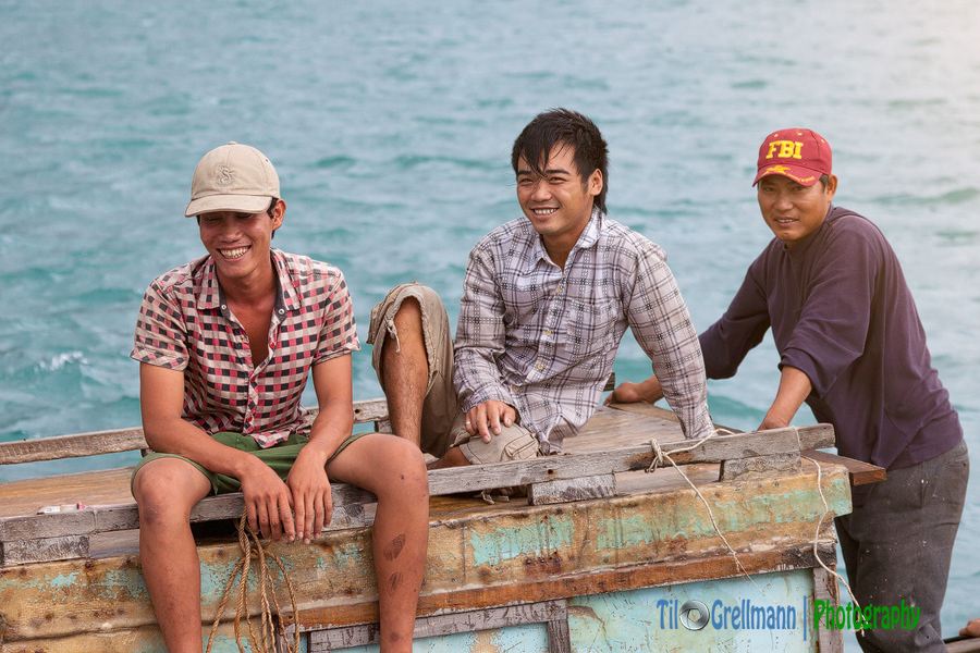 The fishermen of Con Dao