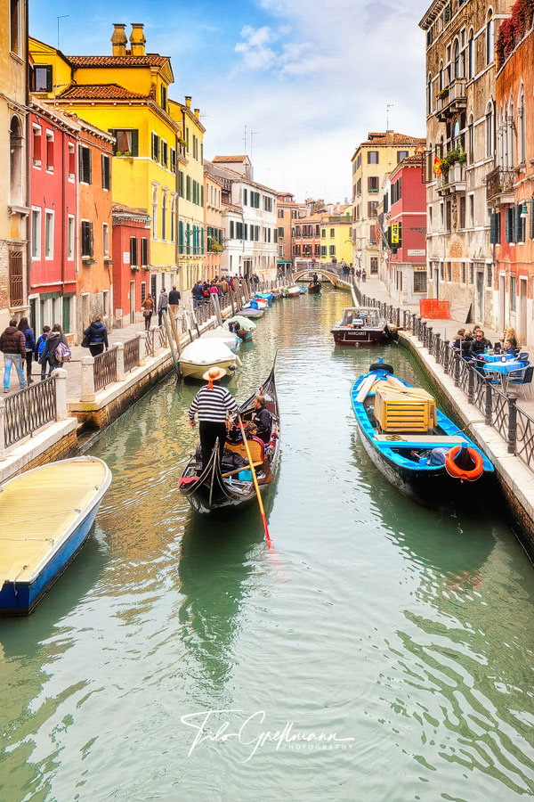Gondolier in Venice