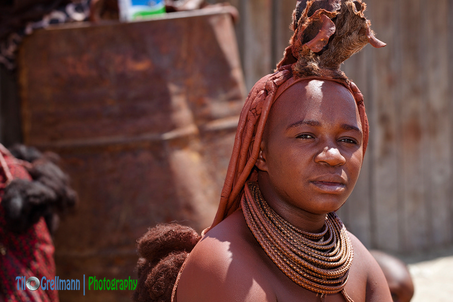 Himba woman in Namibia