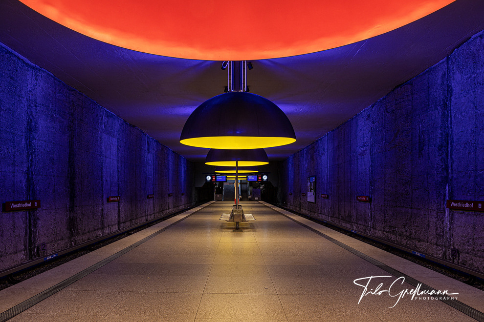 subway station in Munich