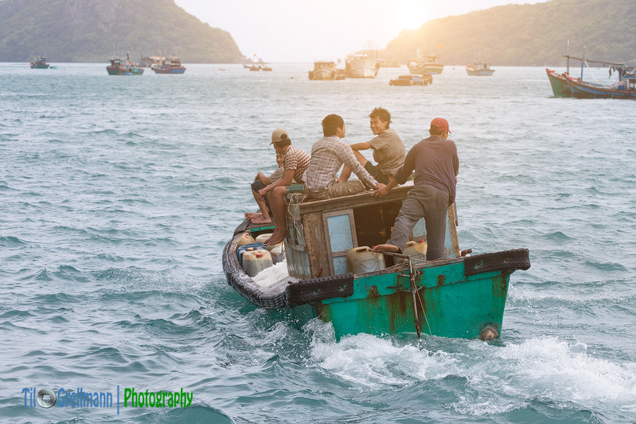The fishermen of Con Dao