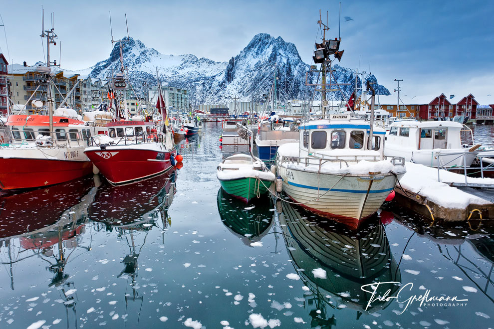 Port of Svolvaer, Norway