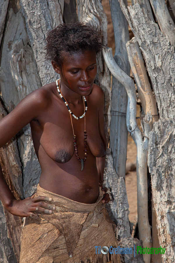 Damaras people in Namibia
