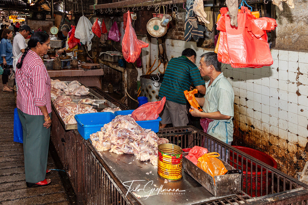 Butcher in Kuala Lumpur (Malaysia)