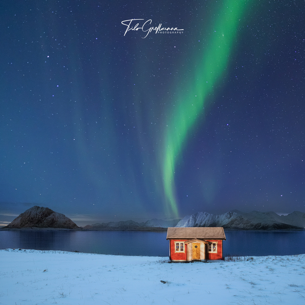 Hütte auf den Lofoten