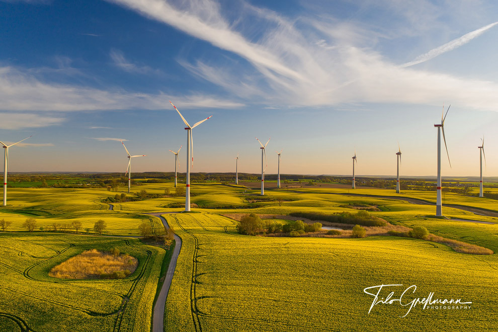 Windräder in der Uckermark