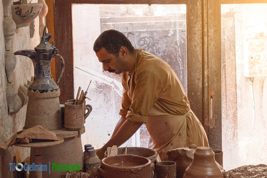 Potters in the Souk in Dubai