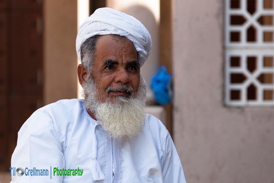 Traders at a market in Oman