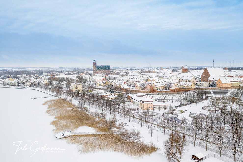 Prenzlau im Winter