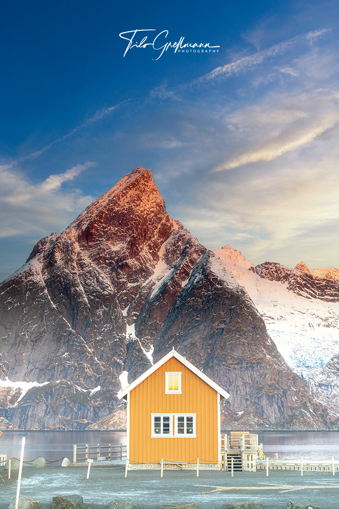 wooden house in Norway