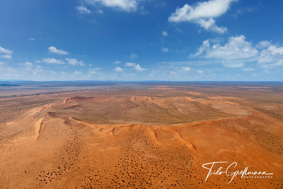 Roter Kamm - meteorite crater, Namibia