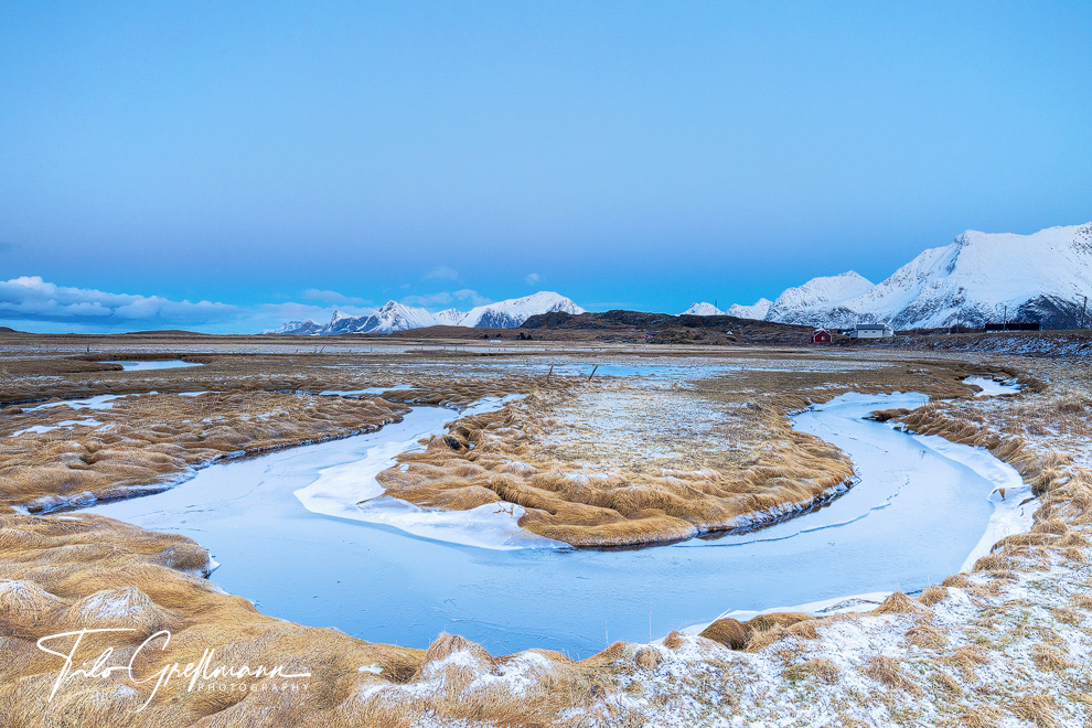 Horseshoe River in Norway