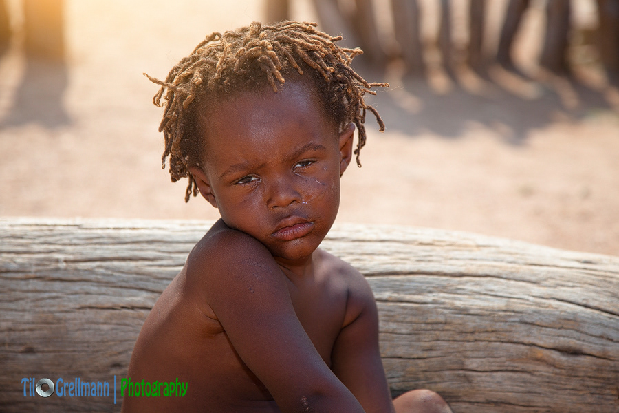 Boy from the Damara people in Namibia