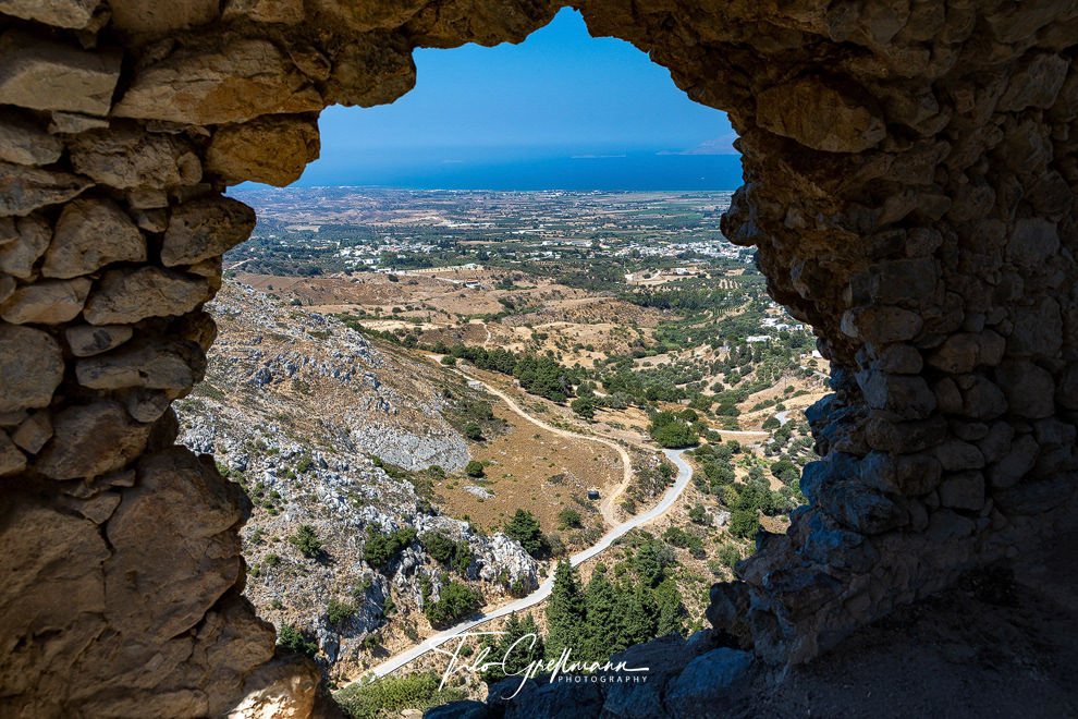Aussicht vom Palaio Pyli Castle