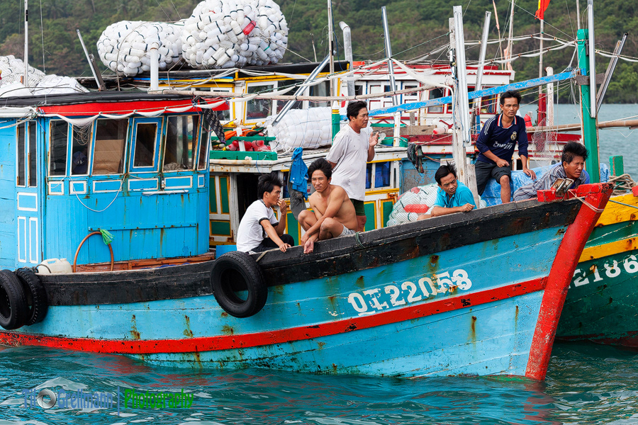 The fishermen of Con Dao
