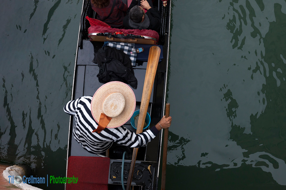 Gondolier in Venice