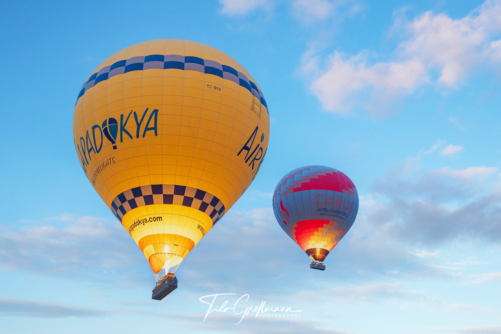 Hot air balloons